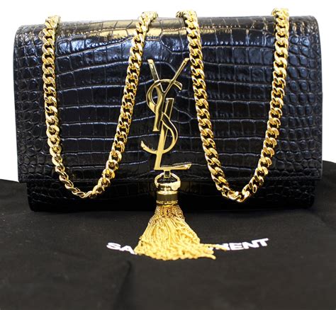 ysl purse crocodile|ysl crocodile crossbody bag.